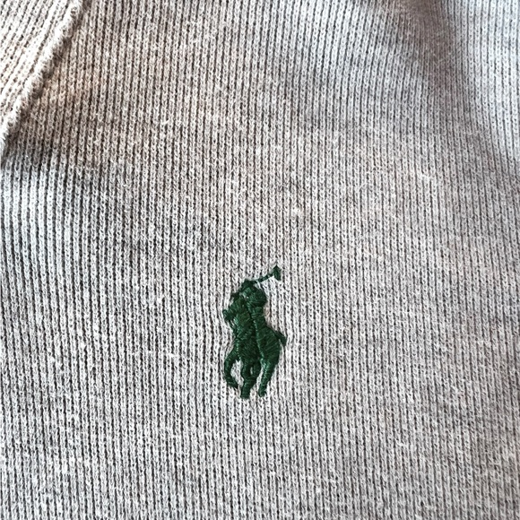 Ralph Lauren Tan Sweater w/ Green Pony| Pre-Loved - Picture 5 of 6